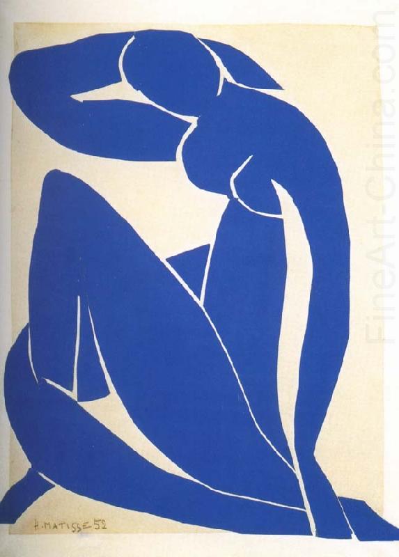 Henri Matisse Blue nude china oil painting image